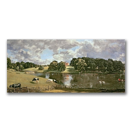 John Constable 'Wivenhoe Park Essex' Canvas Art,24x47